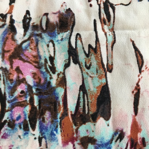 NWT French Connection Multicolor Strappy Tank Top - Picture 4 of 6